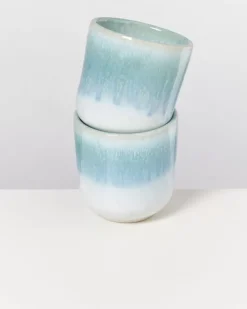 Motel a Miio Tassen & Becher^Alcachofra Becher Klein Grunblau
