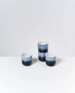 Motel a Miio 4 Teilige Sets^Alcachofra 4Er Set Becher Klein Schwarz