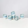 Motel a Miio 6 Teilige Sets^Alcachofra 6Er Set Becher Klein Grunblau