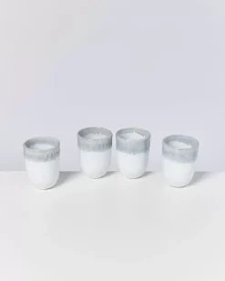 Motel a Miio Tassen & Becher Sets^Alcachofra 4Er Set Becher Gros Graublau
