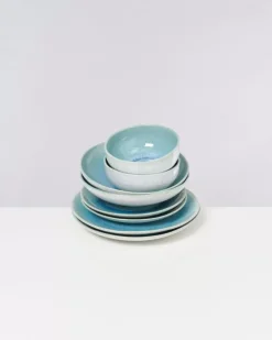Motel a Miio Geschirr Sets^Alcachofra Grunblau - 8 Teiliges Set