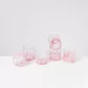 Motel a Miio Gläser^Alegria 6Er Set Glas Klein Big Drops Rosa
