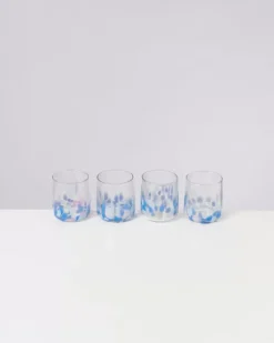 Motel a Miio Gläser^Alegria Glas Klein Big Drops Blau