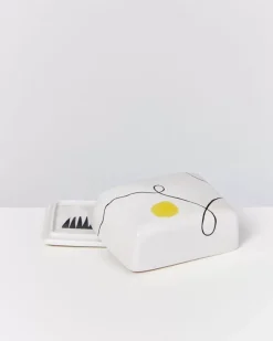 Motel a Miio Butterdosen^Alojamento Butterdose Weis Mit Bemalung
