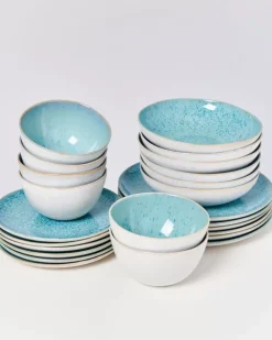 Motel a Miio 24 Teilige Sets^Areia Aqua - 24 Teiliges Set