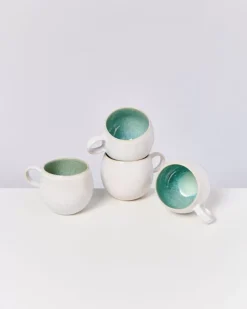Motel a Miio Tassen & Becher^Areia 4Er Set Tasse Gros Mint