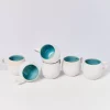Motel a Miio Tassen & Becher^Areia 6Er Set Tasse Klein Aqua
