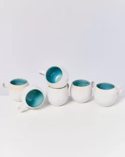 Motel a Miio Tassen & Becher^Areia 6Er Set Tasse Klein Aqua