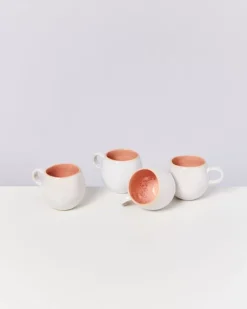 Motel a Miio Tassen & Becher^Areia 4Er Set Tasse Klein Pink