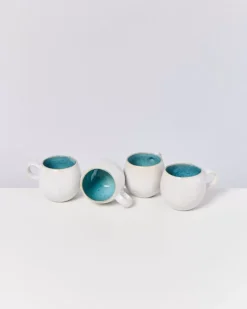 Motel a Miio Tassen & Becher^Areia 4Er Set Tasse Klein Aqua