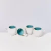 Motel a Miio Tassen & Becher Sets^Areia 4Er Set Tasse Klein Aqua