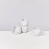 Motel a Miio Tassen & Becher^Areia 4Er Set Tasse Klein Weis