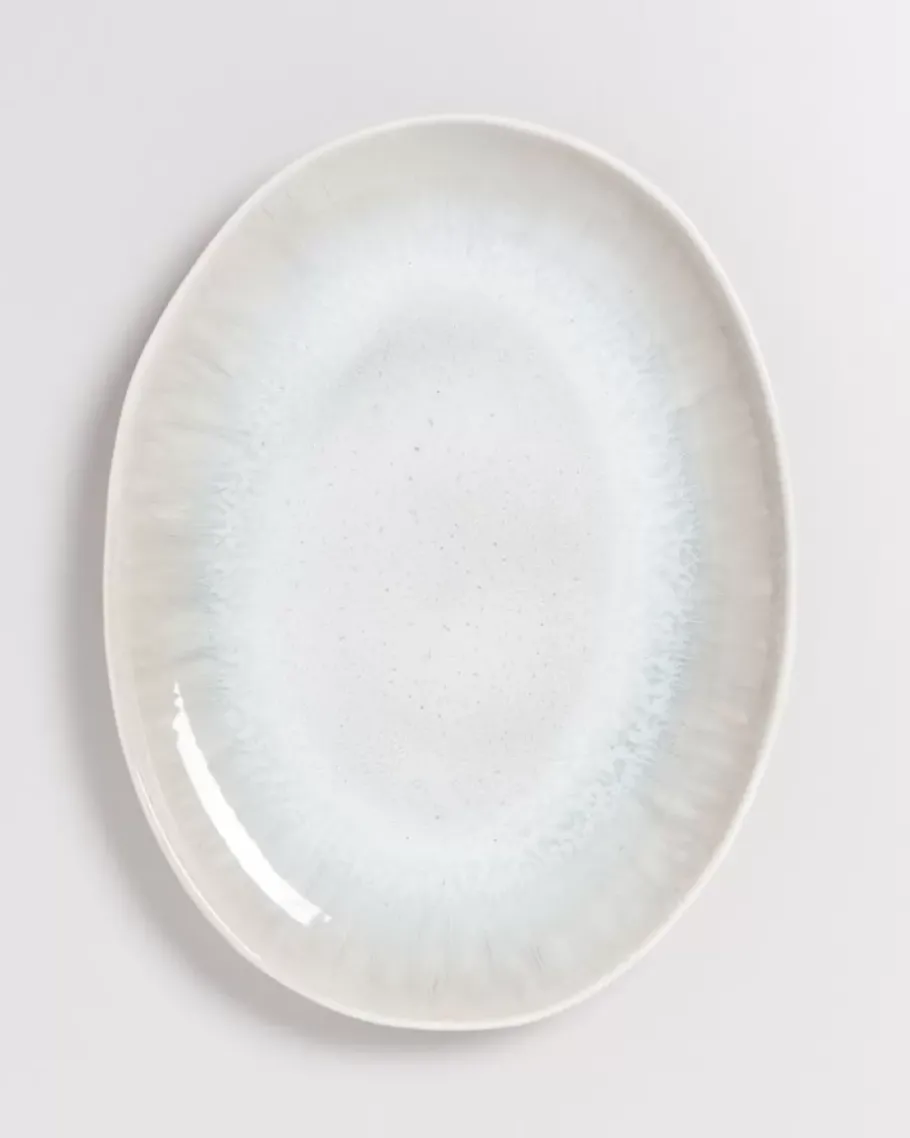 Motel a Miio Servierplatten^Areia Servierplatte Oval L Grau