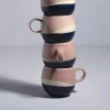 Motel a Miio Tassen & Becher^Bica 4Er Set Tasse Gros Pink Navy Cream
