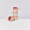 Motel a Miio 4 Teilige Sets^Bica 4Er Set Tasse Klein Pink Cream