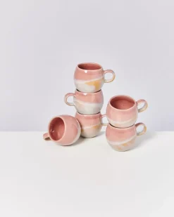 Motel a Miio 6 Teilige Sets^Bica 6Er Set Tasse Klein Pink Cream