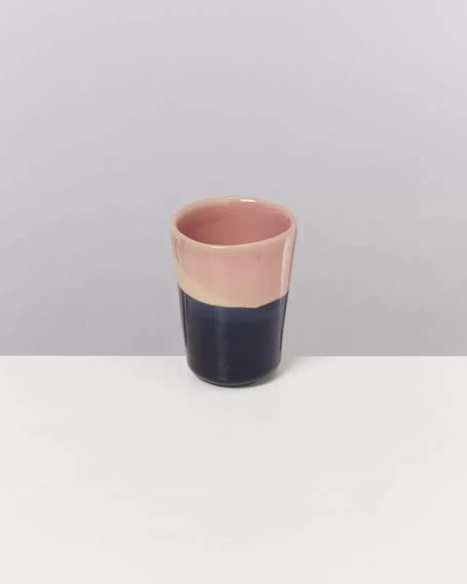 Motel a Miio Tassen & Becher^Bica Espressobecher Pink Navy Cream
