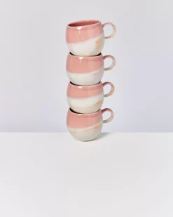 Motel a Miio Große Tassen^Bica Tasse Gros Pink Cream