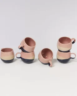 Motel a Miio Große Tassen^Bica Tasse Gros Pink Navy Cream