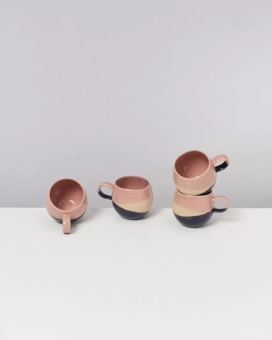 Motel a Miio Kleine Tassen^Bica Tasse Klein Pink Navy Cream