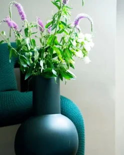 Motel a Miio Vasen^Bola Vase L Dunkelgrun
