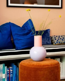 Motel a Miio Vasen^Bola Vase L Lila Rosa