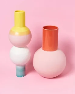 Motel a Miio Bola L^Bola Vase L Rose Coral