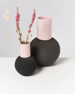 Motel a Miio Bola L^Bola Vase L Rose Grau