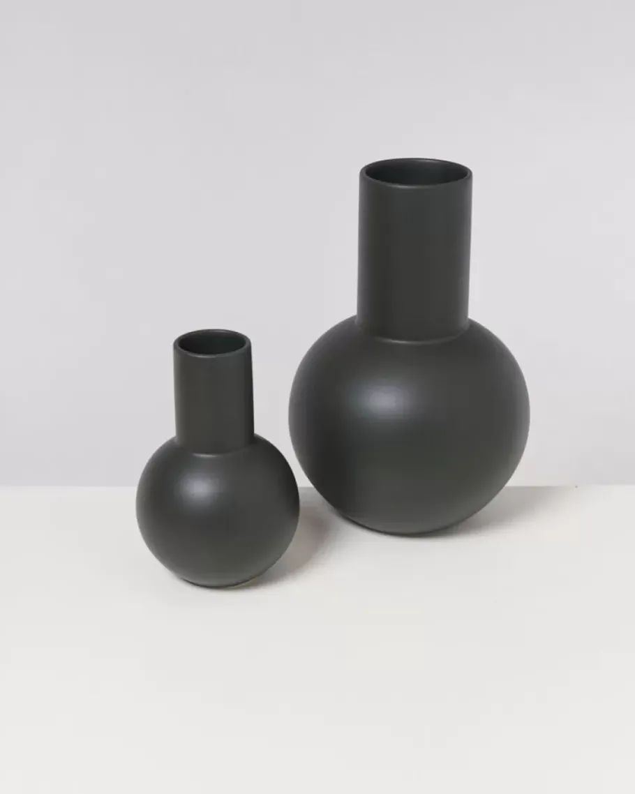 Motel a Miio Bola M^Bola Vase M Dunkelgrun