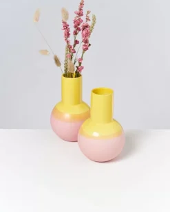 Motel a Miio Bola M^Bola Vase M Gelb Rose