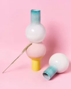 Motel a Miio Bola M^Bola Vase M Gelb Rose