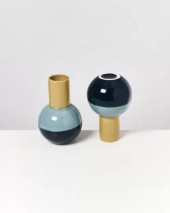 Motel a Miio Bola M^Bola Vase M Grun Mint Navy