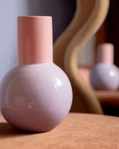 Motel a Miio Bola M^Bola Vase M Lila Rosa