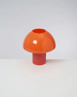 Motel a Miio Lampen^Cogumelo Glaslampe Orange Rot