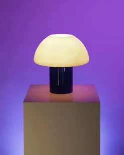 Motel a Miio Lampen^Cogumelo Glaslampe Rosa Blau