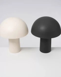 Motel a Miio Lampen^Cogumelo Keramiklampe Dunkelgrun