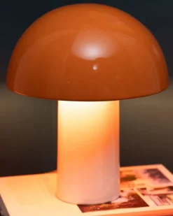 Motel a Miio Lampen^Cogumelo Keramiklampe Orange Sand