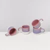 Motel a Miio 4 Teilige Sets^Coimbra 4Er Set Tasse Gros Lila Rosa