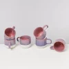 Motel a Miio 6 Teilige Sets^Coimbra 6Er Set Tasse Gros Lila Rosa