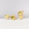 Motel a Miio 4 Teilige Sets^Coimbra 4Er Set Tasse Gros Gelb