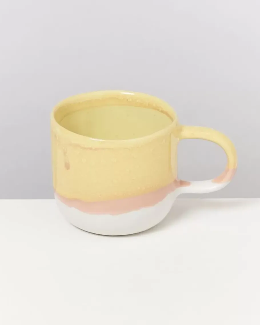 Motel a Miio 4 Teilige Sets^Coimbra 4Er Set Tasse Gros Gelb
