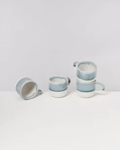 Motel a Miio Tassen & Becher^Coimbra 4Er Set Tasse Gros Graublau