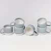 Motel a Miio Tassen & Becher^Coimbra 6Er Set Teetasse Graublau
