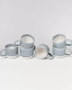 Motel a Miio Tassen & Becher^Coimbra 6Er Set Teetasse Graublau