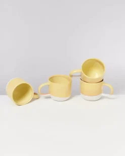 Motel a Miio 4 Teilige Sets^Coimbra 4Er Set Teetasse Gelb