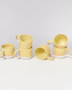 Motel a Miio 6 Teilige Sets^Coimbra 6Er Set Teetasse Gelb