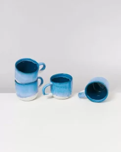 Motel a Miio 4 Teilige Sets^Coimbra 4Er Set Teetasse Turkis