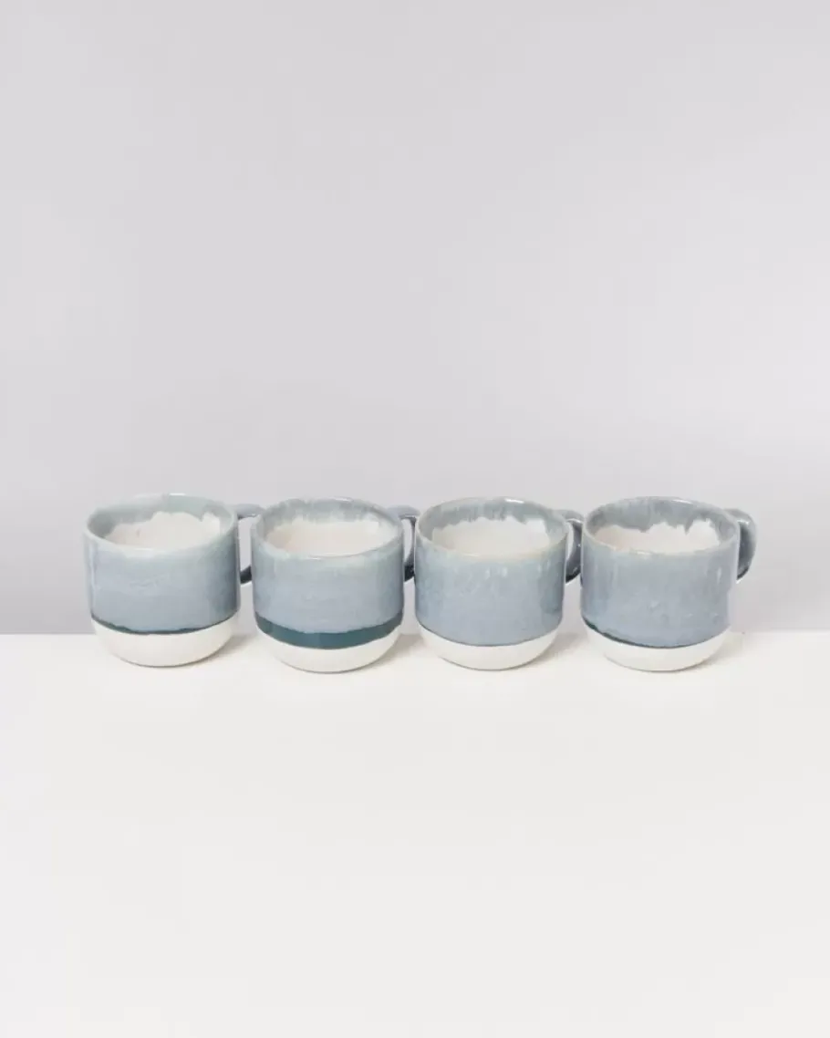 Motel a Miio Große Tassen^Coimbra Teetasse Gros Graublau