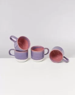 Motel a Miio Tassen & Becher^Coimbra Teetasse Gros Lila Rosa