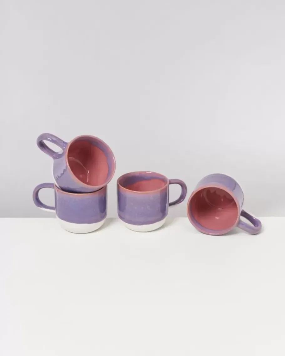 Motel a Miio Tassen & Becher^Coimbra Teetasse Gros Lila Rosa